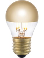 LED E27 Fila Ball Top Mirror G45x75 230V 300Lm 4W 925 AC Gold