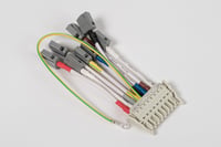 Connector t.b.v. aansluiting 1e armatuur