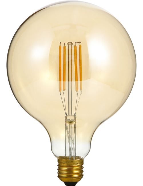 LED E27 Fila Globe G125x180 230V 520Lm 8W 922 AC Gold Dim