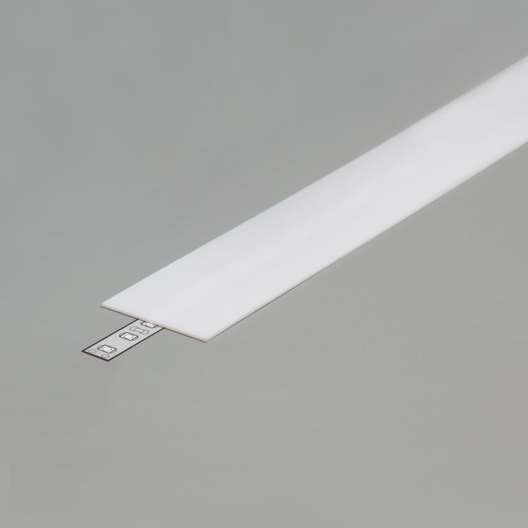 LUMIKO P30-AFA9-O-1M - Profiel 30 afdekking A9 schuif, opaal, 1 meter