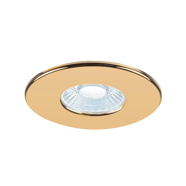 UNIVERSAL DOWNLIGHT afdekkap, voor Downlight IP65, rond, goud