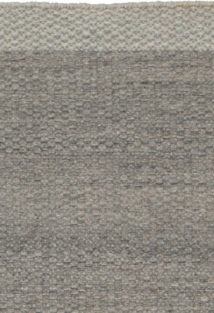 Vlak Wollen Vloerkleed Fay Grey