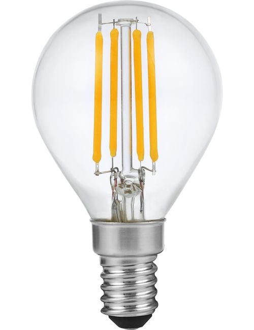 LED E14 Fila Ball G45x75 230V 300Lm 4W 922 AC Clear Dim