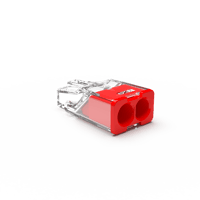 transparante mini lasklem 2 V (massief 0.2-2,5 mm²)