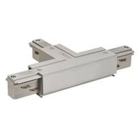 T-verbinder 2 voor 3-fase rail zilvergrijs