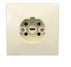 Perilex inbouw WCD 16A vierkant