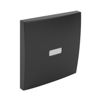 Efapel wip enkel/kruis/puls/2p/wis/ orient.controle lmp zwart