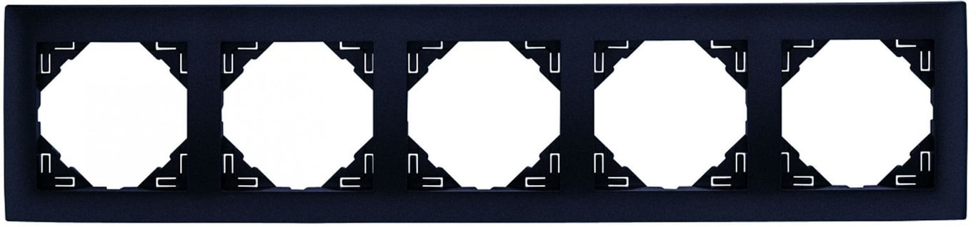 Efapel aquarella afdekr. 5v donker grijs