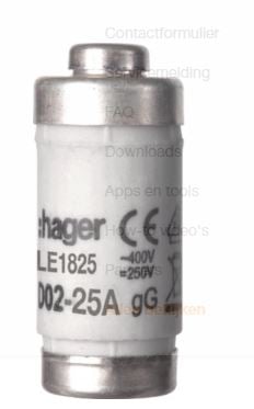 Zekering D02-25 A 400 V gG