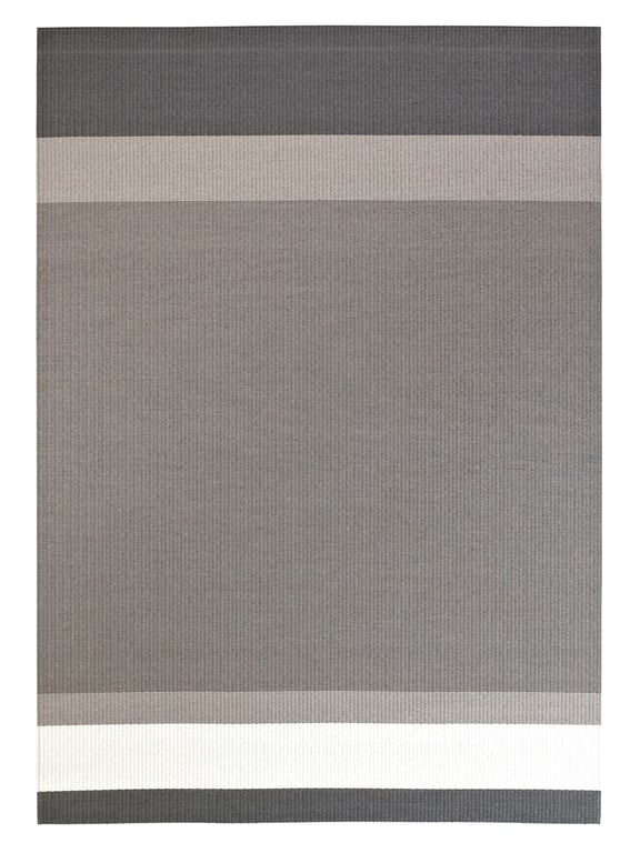 Design vloerkleed Woodnotes Panorama Graphite – Light Grey 1334030
