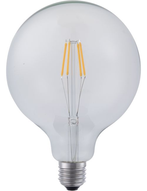 Masterlight - LED E27 Fila Globe G125x180 230V 450Lm 4.5W 827 AC Clear Dim SL272532927