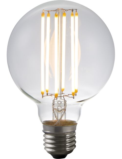 Masterlight - LED E27 Fila Globe G80x120 230V 470Lm 5.5W 925 AC Clear Dim SLF023815502