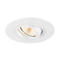 NEW TRIA® 75 XL, plafondinbouwring, D: 11 H: 2.6 cm, IP20, wit