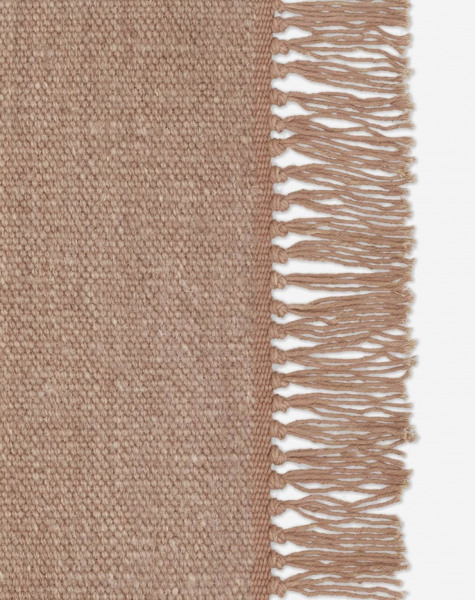 Kvadrat vloerkleed Vintage Plain Oud Roze 0015