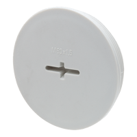 Wiska EVSG63 blindstop M63 grijs