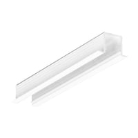 Profiel 10 inbouw 2 meter wit geschikt voor cob ledstrips van max 10mm