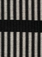 Design vloerkleed Woodnotes Cut Stripe Black Stone 115915