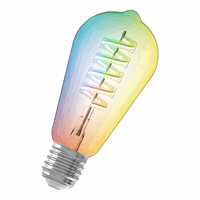 Calex smart LED Flexible Clear ST64 E27 4,9W 280 lm 1800K RGB+White