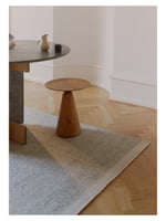 Vlak Wollen Vloerkleed Fay Natural