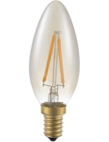 Masterlight - LED E14 Fila Candle C35x100 230V 100Lm 1.5W 920 AC Gold Dim SLF023841505