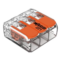 WAGO VERBINDINGSKLEM COMPACT 3x6mm² TR 3V Soepel