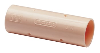 PVC Elektrosok voor Ribbelbuis CR 16