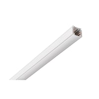 48V TRACK railafdekking, 20mm voor standaardrail opbouw, 2 m, wit
