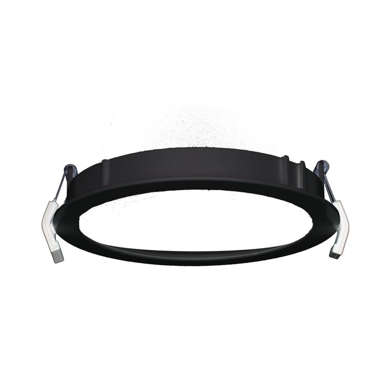 LUMIKO TRIM-LUNA-ZW - Zwarte trim van Luna downlighter, Inbouwdiameter