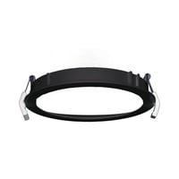 LUMIKO TRIM-LUNA-ZW - Zwarte trim van Luna downlighter, Inbouwdiameter