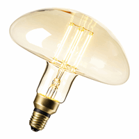 Calex XXL Calgary LED Lamp 220-240V 6W 600lm E27 MS195, Gold 2200K dimmable, energy label A+