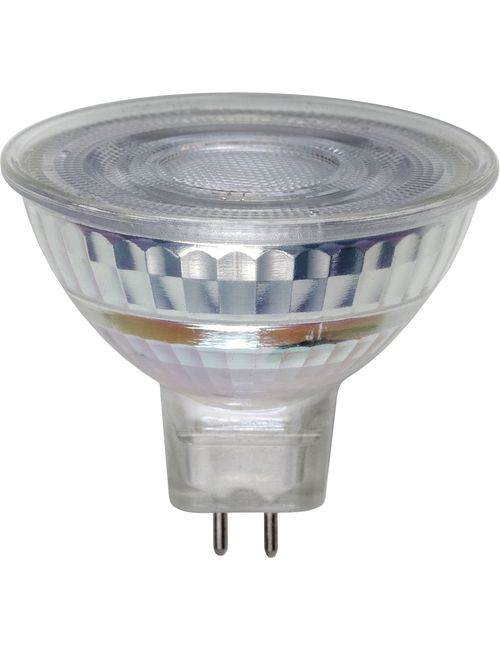 LED GU5.3 MR16 Glass 50x44 12V 460Lm 5.8W 827 36° AC/DC Dim