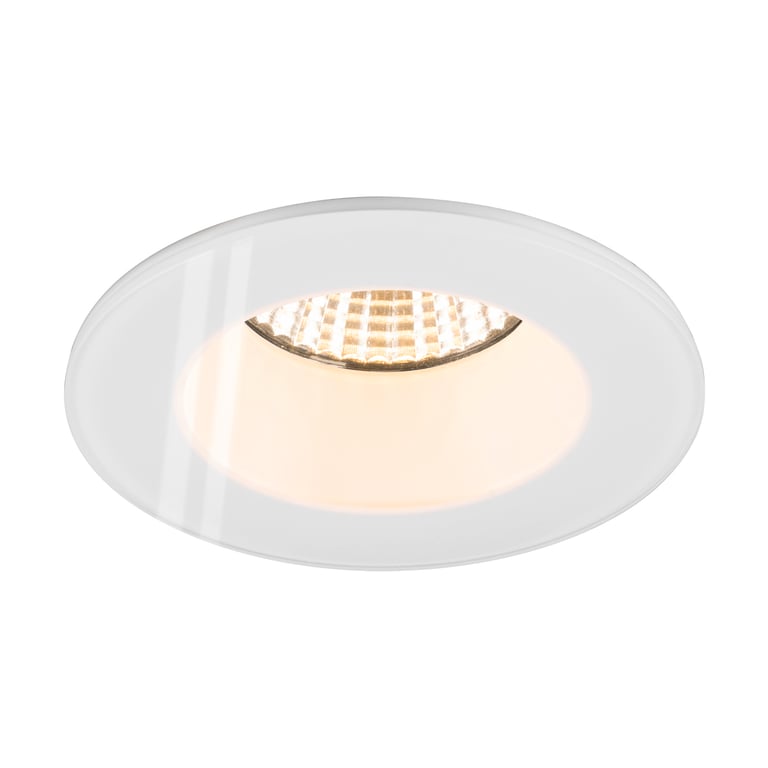 NEW TRIA® 68, plafondinbouwring, D: 8.3 H: 3.55 cm, IP 65, incl. glas,