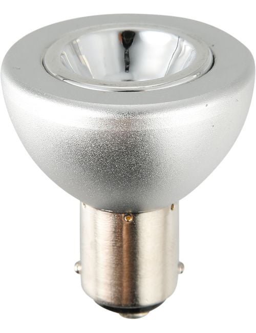 LED Ba15d R37x42 12V 240Lm 5W 927 35° AC/DC Silver Dim