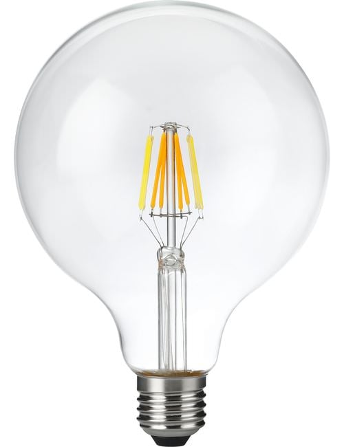 LED E27 Fila DTW Globe G125x180 230V 660Lm 6W 820-845 AC Cle