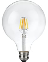 LED E27 Fila DTW Globe G125x180 230V 660Lm 6W 820-845 AC Cle