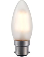 LED Ba22d Fila Candle C35x100 230V 320Lm 4W 925 AC Frosted D