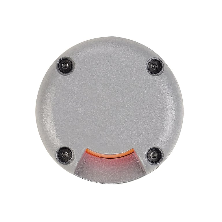 LED PLOT ROUND cover, 1 lichtbundel, zilvergrijs