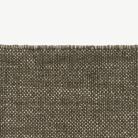 Kvadrat vloerkleed Yield without fringes Groen 0951