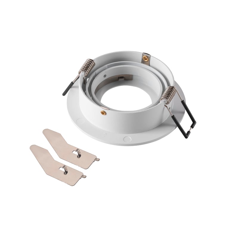 NEW TRIA® 75, plafondinbouwring, D: 9.3 H: 2.6 cm, IP20, wit