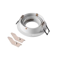 NEW TRIA® 75, plafondinbouwring, D: 9.3 H: 2.6 cm, IP20, wit
