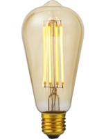 LED E27 Fila Rustika ST64x143 230V 400Lm 5W 922 AC Gold Dim