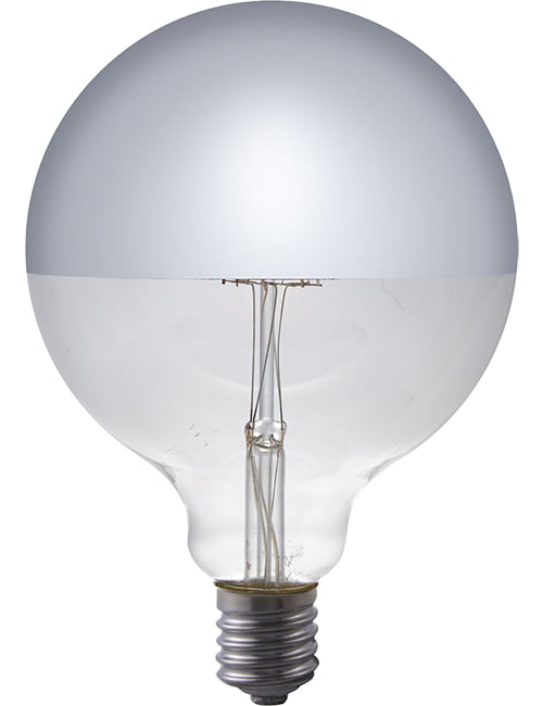 LED E27 Fila Globe Top Mirror G125x180 230V 470Lm 6.5W 925 S