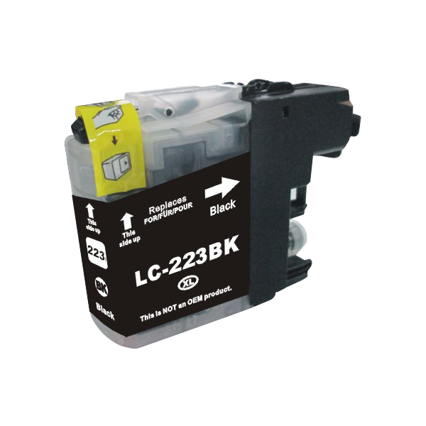 Brother LC-223 BK inktcartridge zwart standaard capaciteit huismerk