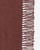 Kvadrat vloerkleed Vintage Plain Bordeaux Rood 0010