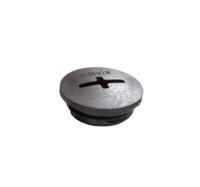 Wiska EVSG63 blindstop M63 zwart