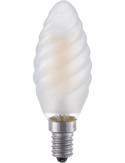 LED E14 Fila Twisted Candle C35x100 230V 320Lm 4W 925 AC Fro