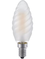 LED E14 Fila Twisted Candle C35x100 230V 320Lm 4W 925 AC Fro