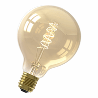 Calex LED volglas Flex Filament Globelamp 220-240V 3.8W 250lm E27 G95,