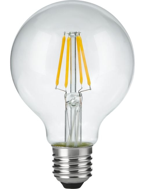 LED E27 Fila Globe G80x120 230V 320Lm 4W 925 AC Clear Dim