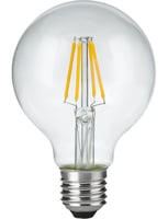 LED E27 Fila Globe G80x120 230V 320Lm 4W 925 AC Clear Dim